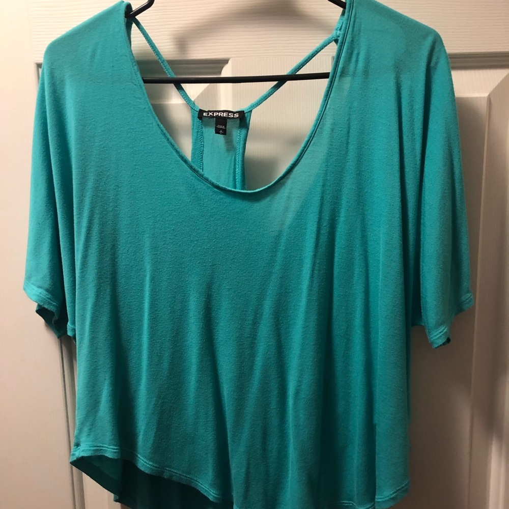 Turquoise top